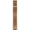 Ekena Millwork 6-in W x 34-in D x 34-in H Funston Trad Rough Cedar Woodgrain TimberThane Outlooker, Primed Tan OUTUR060X34X34FST04RCPR - alternate 4